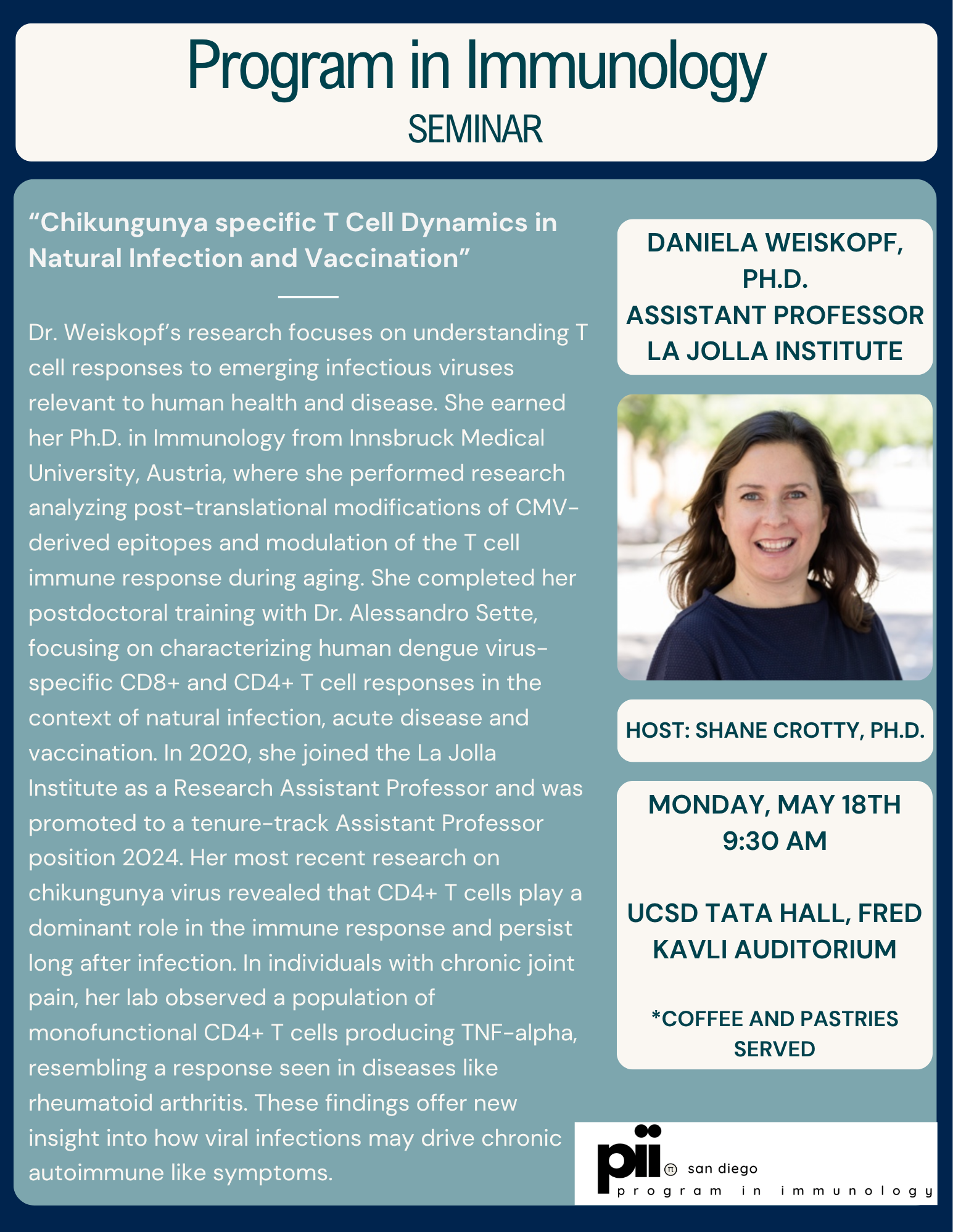 Daniela Weiskopf Seminar