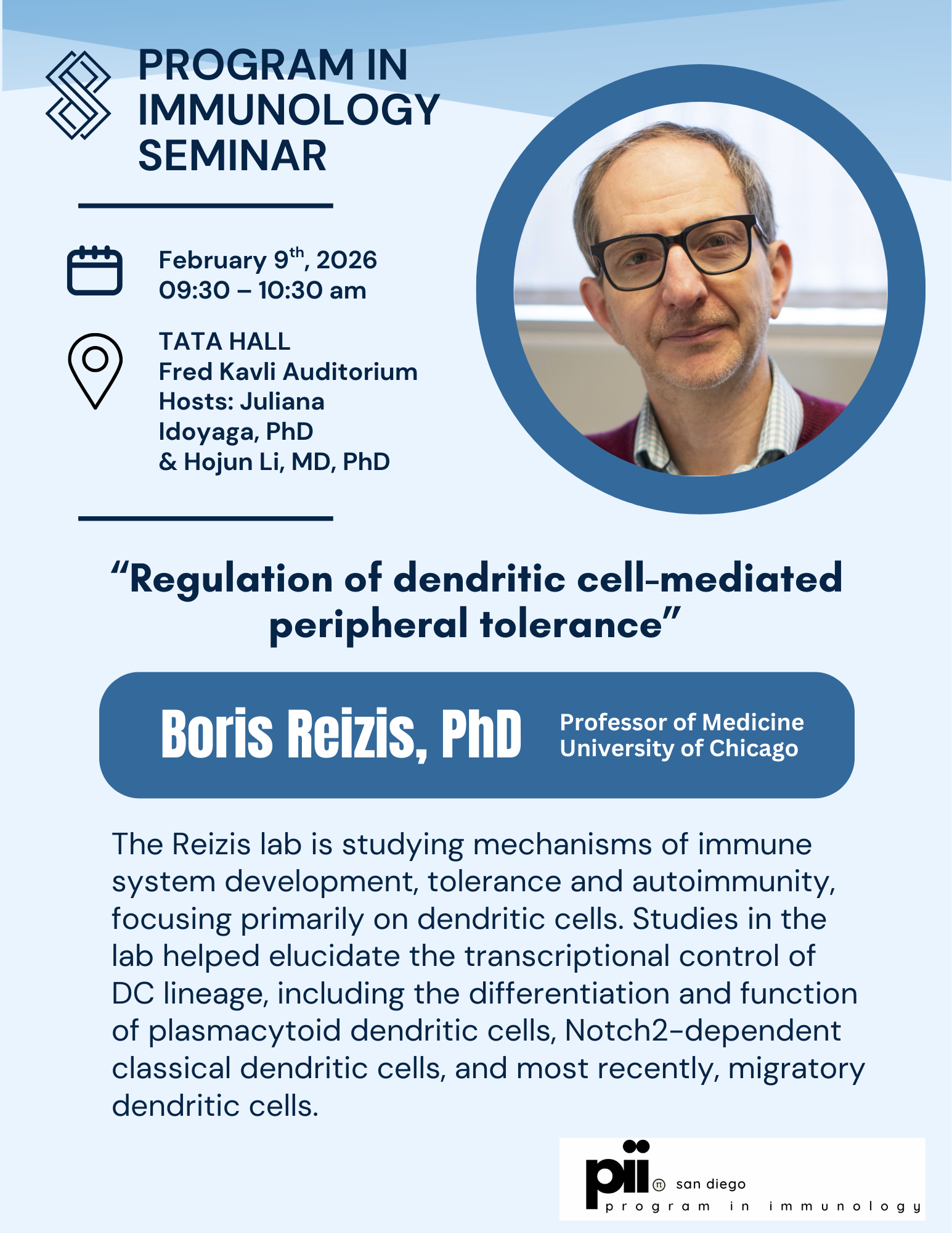 Boris Reizis Seminar